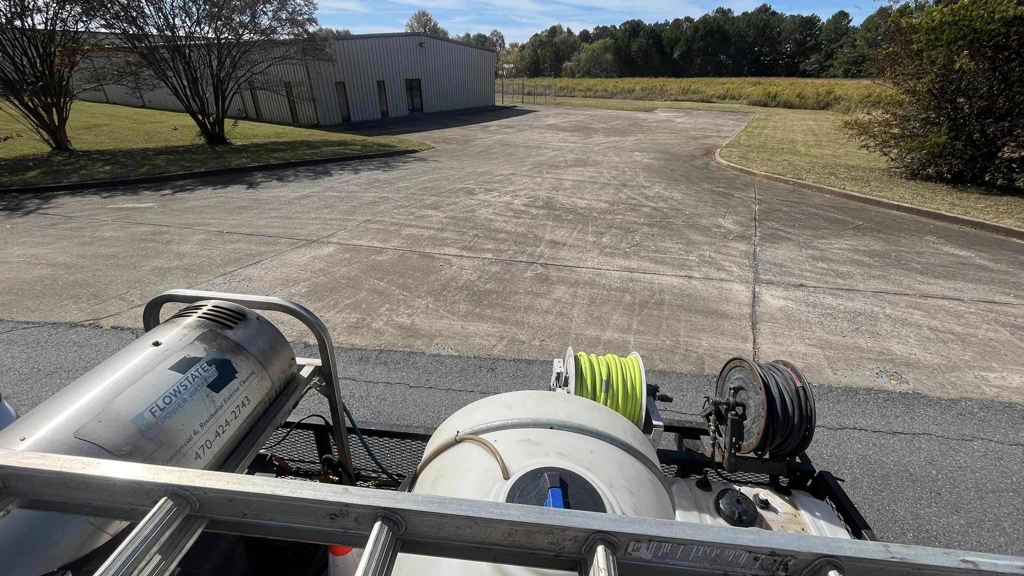 Top Quality Commercial Services - Concrete Pressure Washing Performed in Cartersville, GA Image